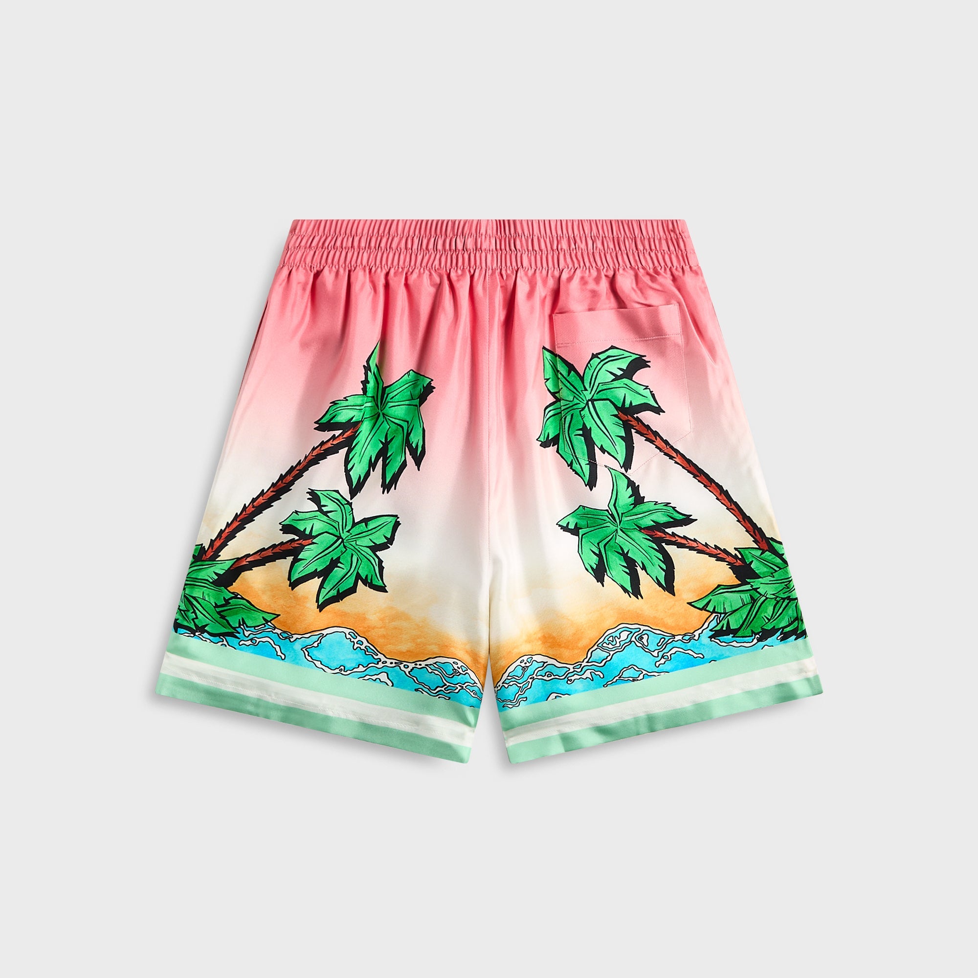 Casablanca Drawstring Shorts - Pink / Multicolour | Kith Pink / Multicolour