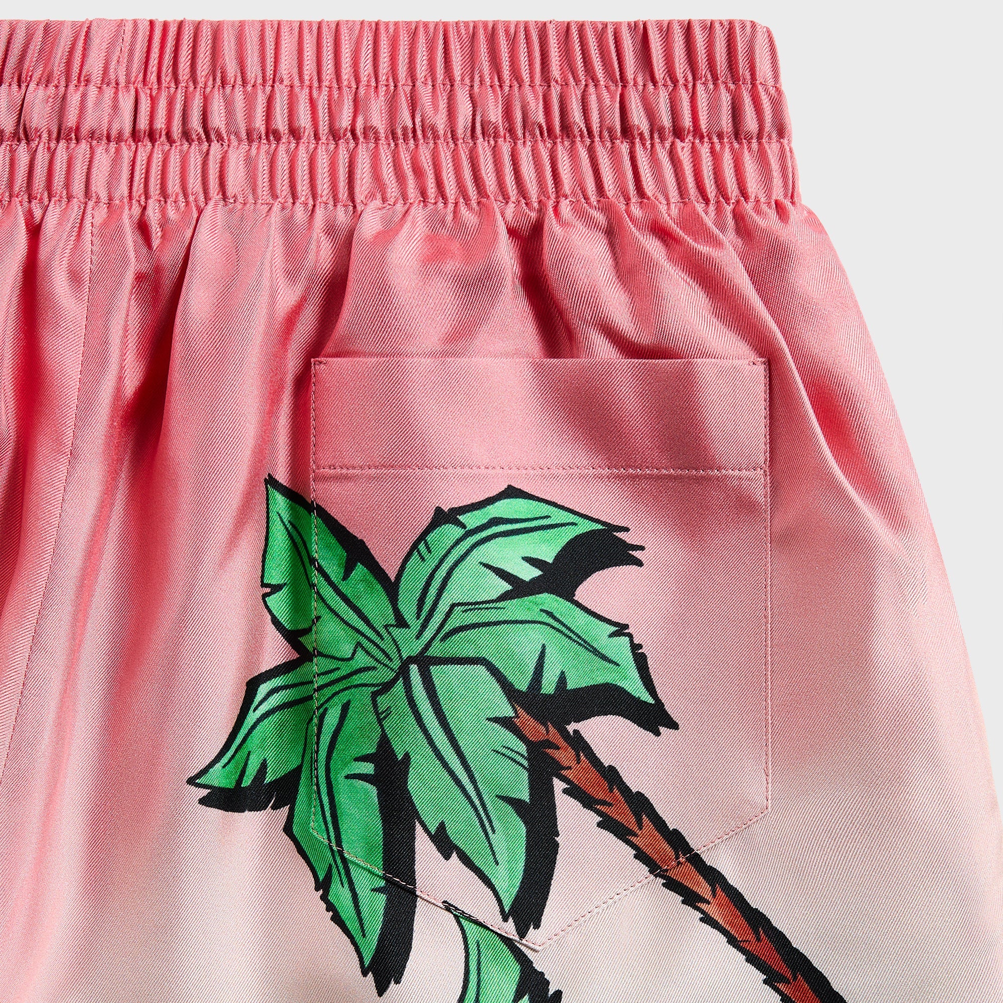 Casablanca Drawstring Shorts - Pink / Multicolour | Kith Pink / Multicolour