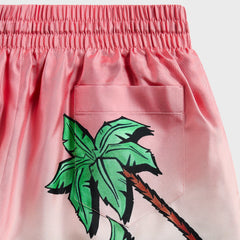 Casablanca Drawstring Shorts - Pink / Multicolour | Kith Pink / Multicolour