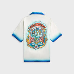 Casablanca Cuban Collar Shirt - White | Kith White