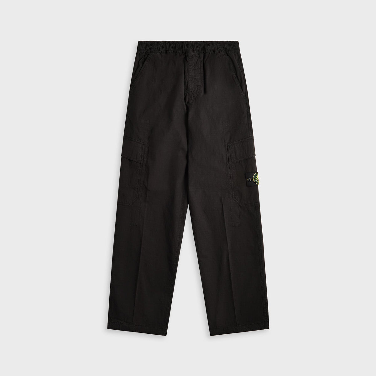 Stone Island Mil-Spec Stretch Ripstop-Tc Garment Dyed Cargo Pant - Bla | Kith Black