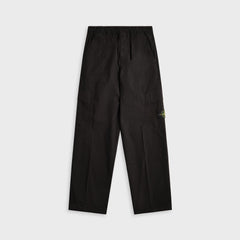 Stone Island Mil-Spec Stretch Ripstop-Tc Garment Dyed Cargo Pant - Bla | Kith Black
