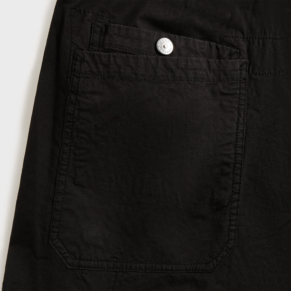 Stone Island Mil-Spec Stretch Ripstop-Tc Garment Dyed Cargo Pant - Bla | Kith Black