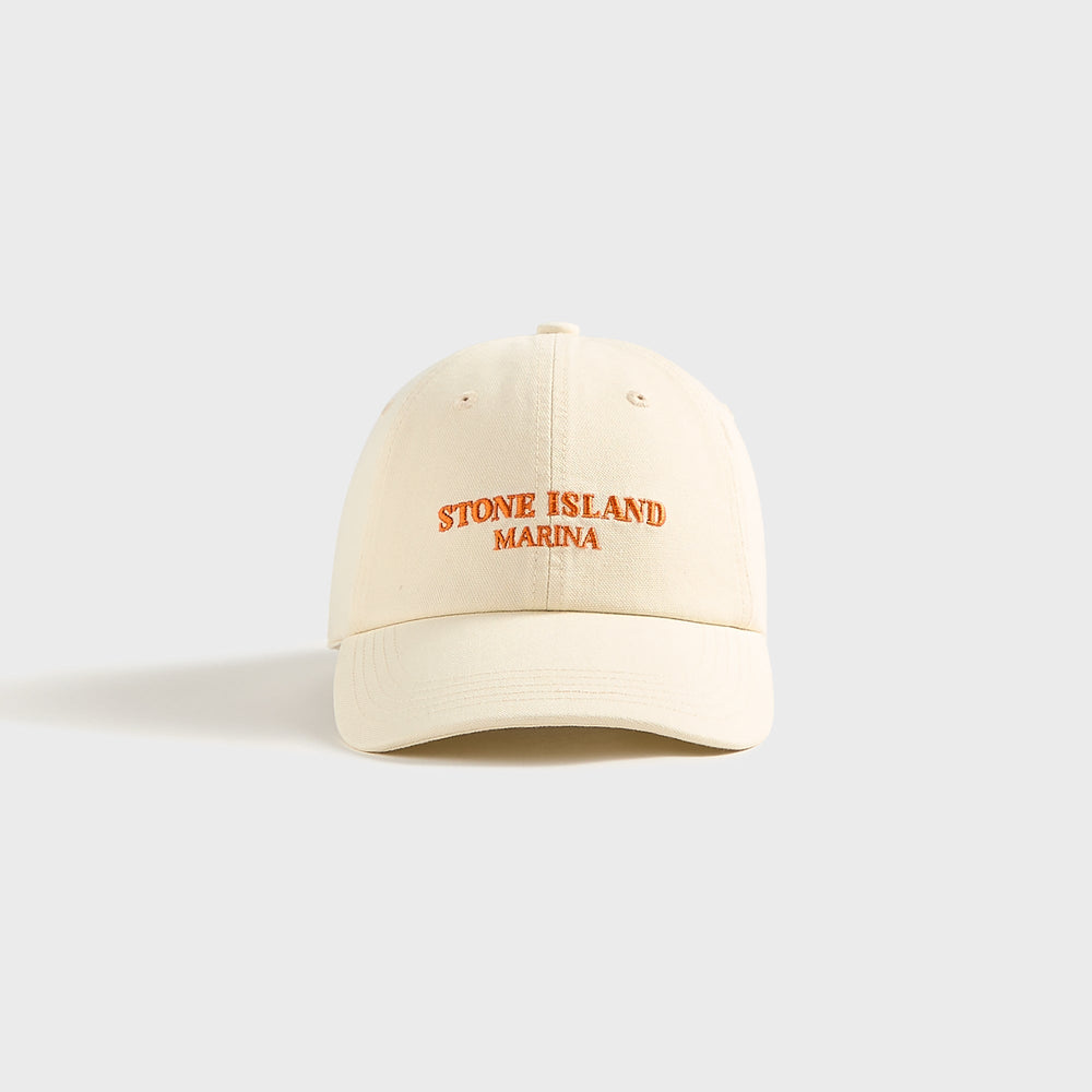 Stone Island Double Twisted Tela Marina Cap - Ivory | Kith Ivory