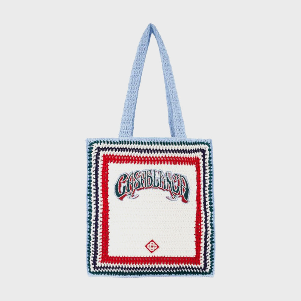 Casablanca Large Crochet Bag - White | Kith White