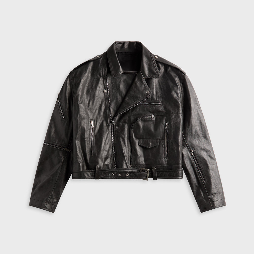 Rick Owens Cropped Jumbo Jacket - Black | Kith Black