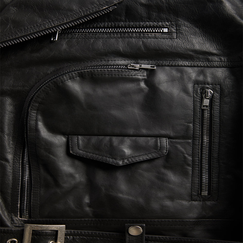 Rick Owens Cropped Jumbo Jacket - Black | Kith Black