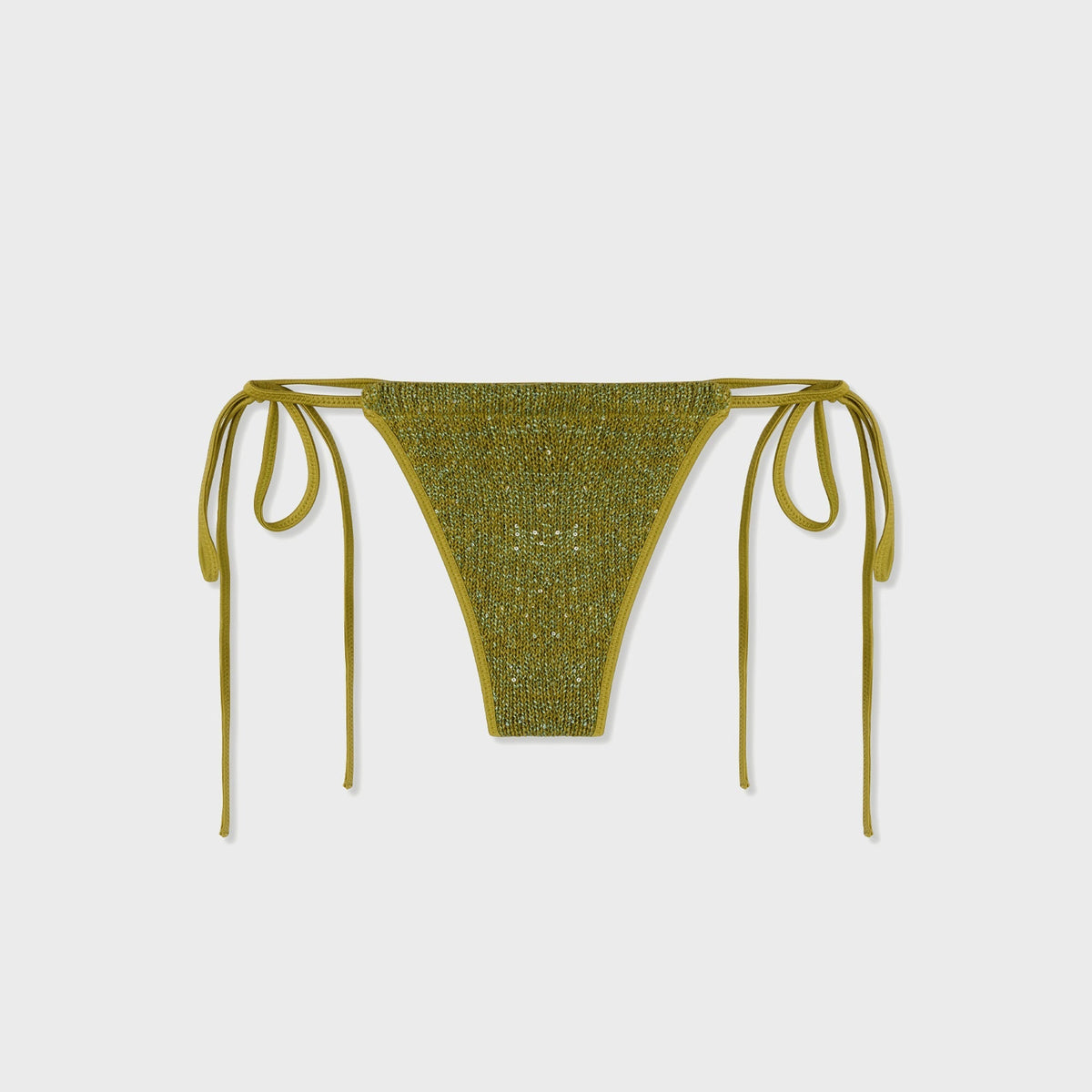 Asta Resort Lio Bikini Bottom - Olive Oil Sequin | Kith Olive Oil Sequin