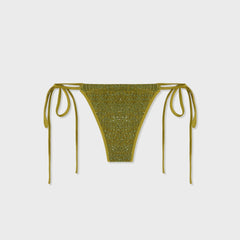 Asta Resort Lio Bikini Bottom - Olive Oil Sequin | Kith Olive Oil Sequin