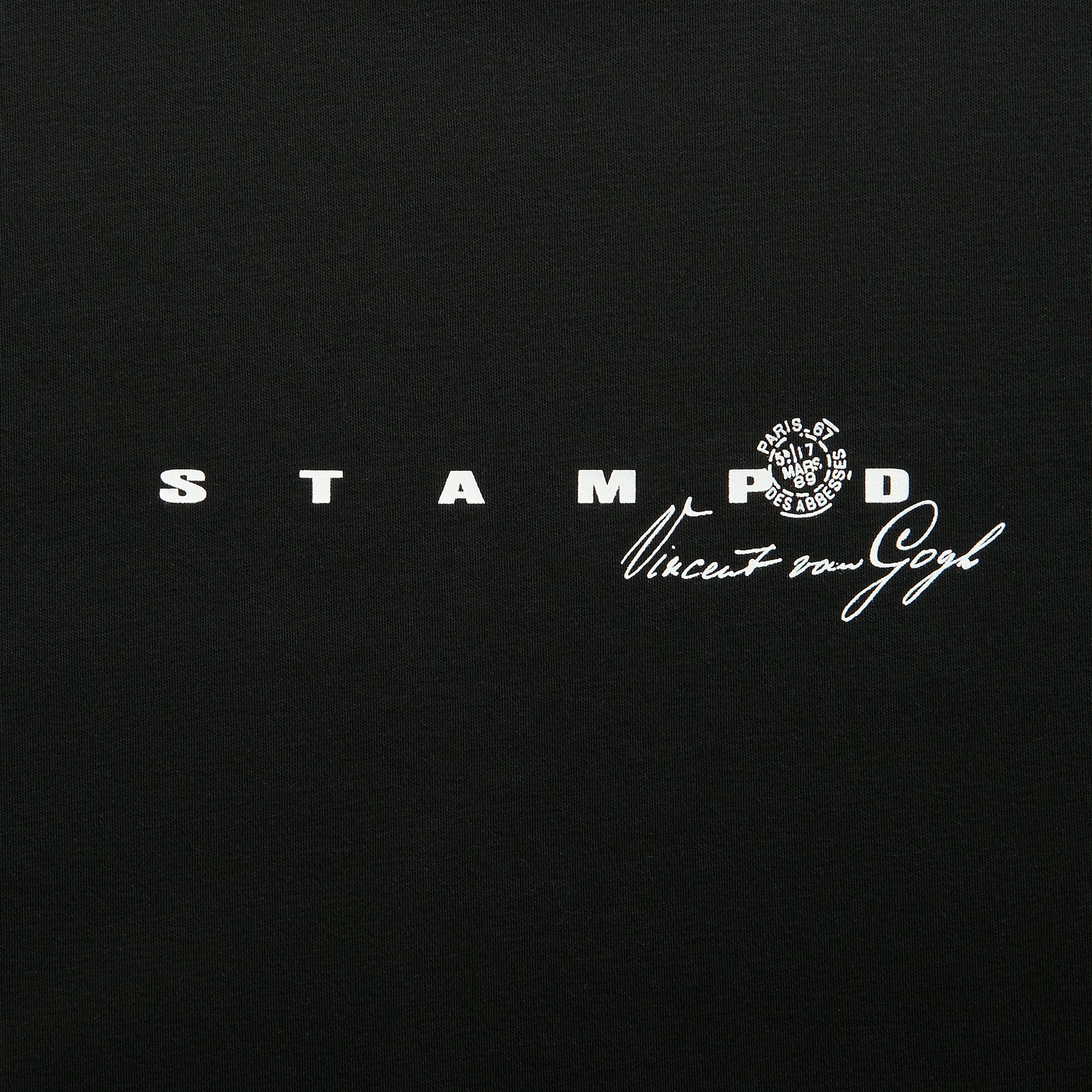 Stampd Van Gogh Relaxed Tee - Black | Kith Black