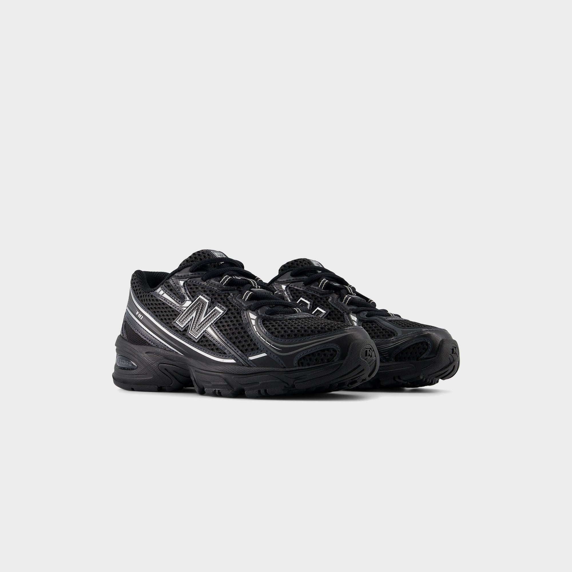 New Balance GS 740 - Black / Silver Metallic | Kith Black / Silver Metallic
