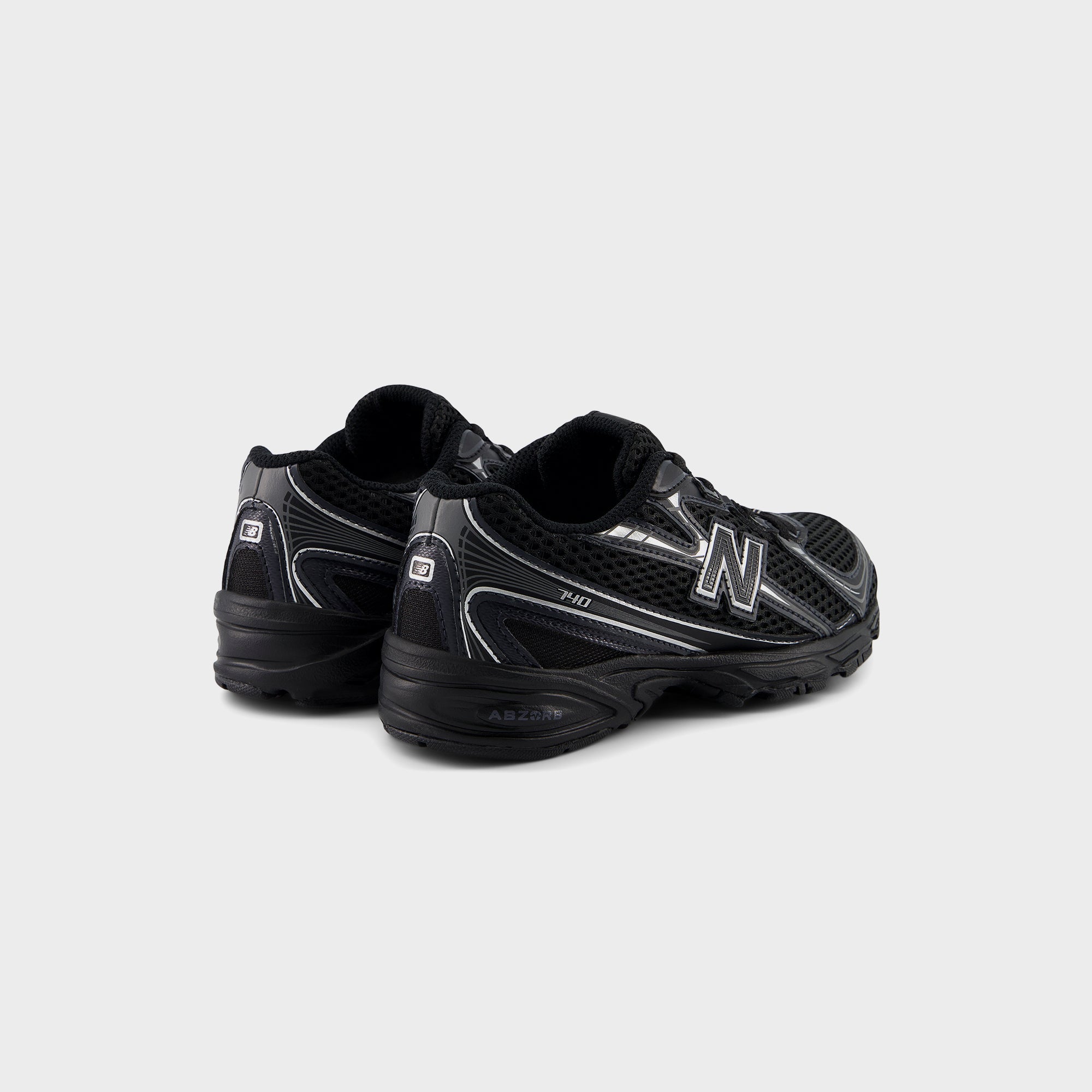 New Balance PS 740 - Black / Silver Metallic | Kith Black / Silver Metallic