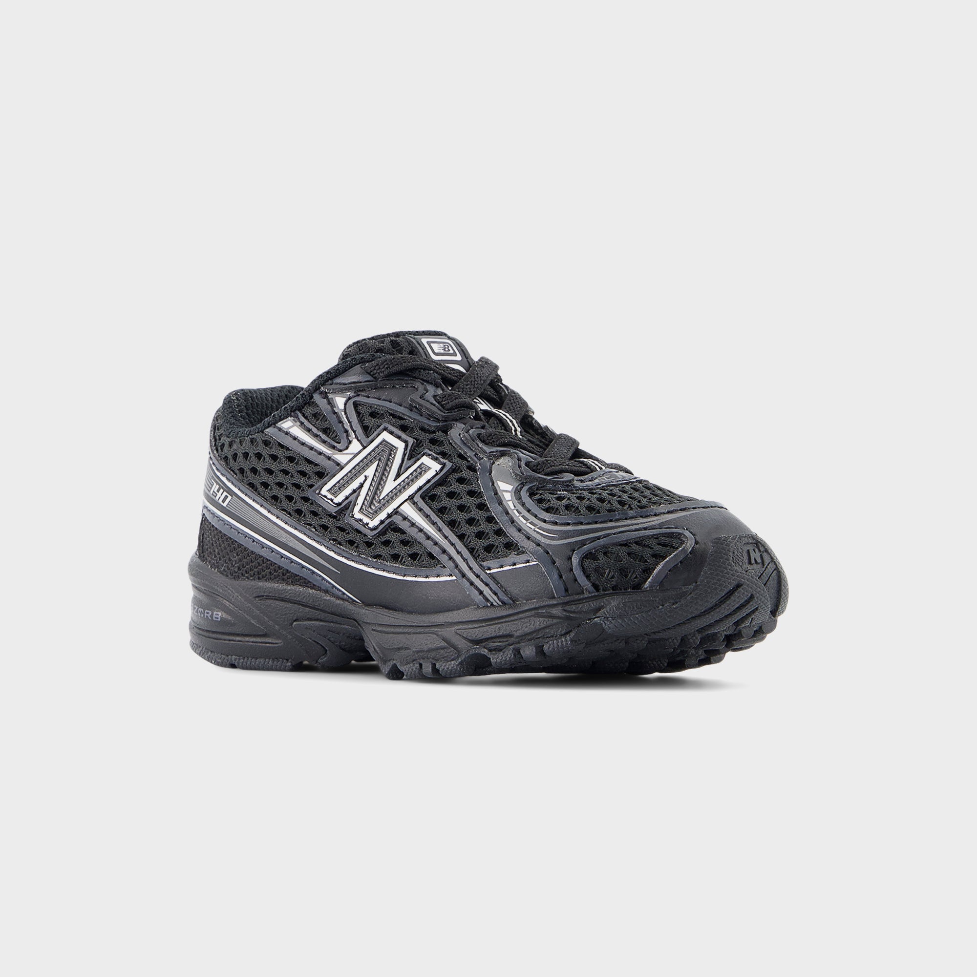 New Balance TD 740 Bungee Lace - Black / Silver Metallic | Kith Black / Silver Metallic