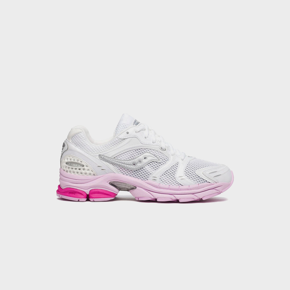 Saucony WMNS Progrid Triumph 4 - White / Pink | Kith White / Pink