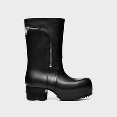 Rick Owens Bauhaus Ballast Pull on Stivali - Pelle Black | Kith Pelle Black