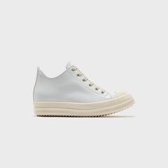 Rick Owens WMNS Scarpe in Pelle Low Sneaks - Chalk / White / Milk / Mi | Kith Chalk / White / Milk / Milk