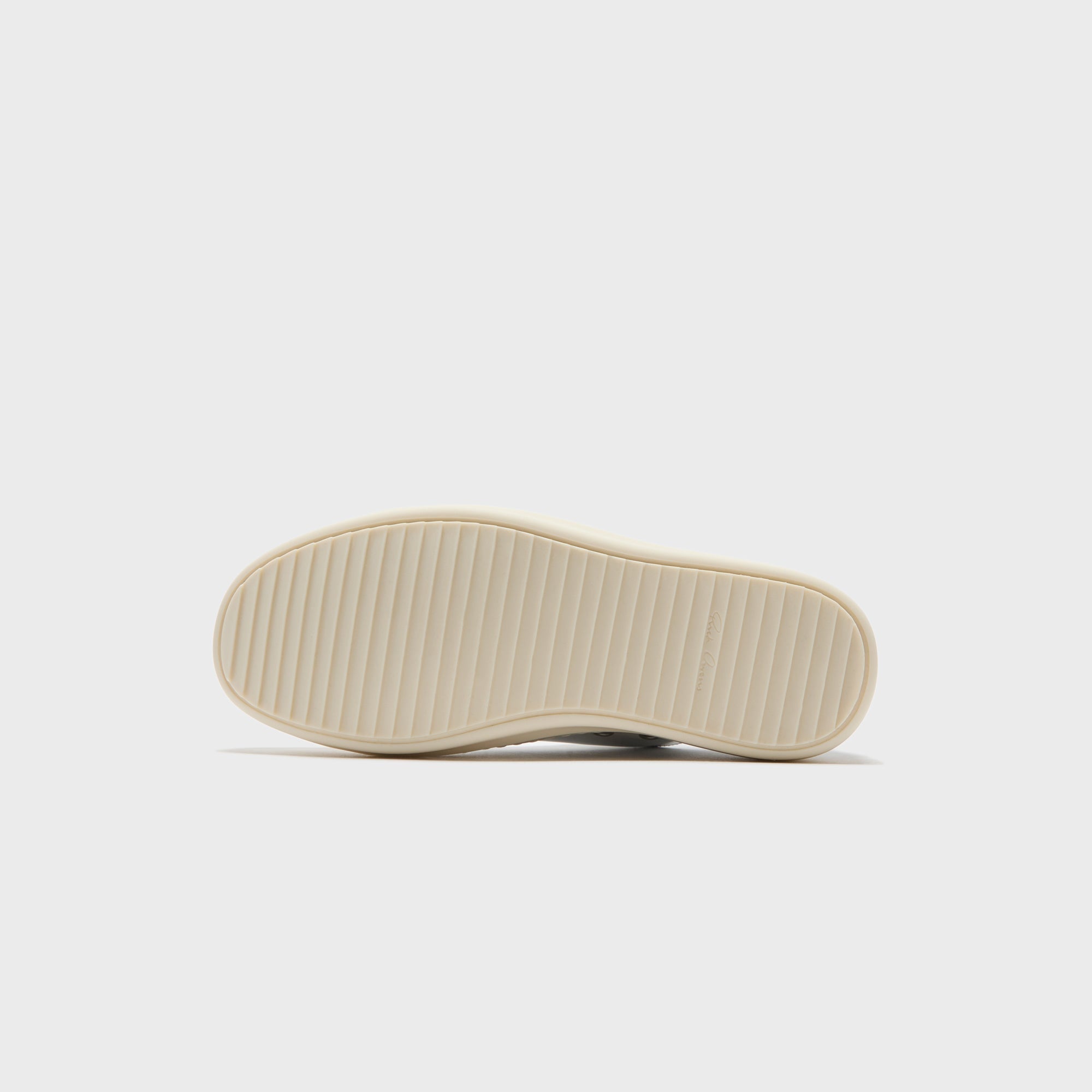 Rick Owens WMNS Scarpe in Pelle Low Sneaks - Chalk / White / Milk / Mi | Kith Chalk / White / Milk / Milk