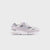 White / Silver Metalic