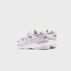 New Balance 992 Made in USA - White / Silver Metalic | Kith White / Silver Metalic