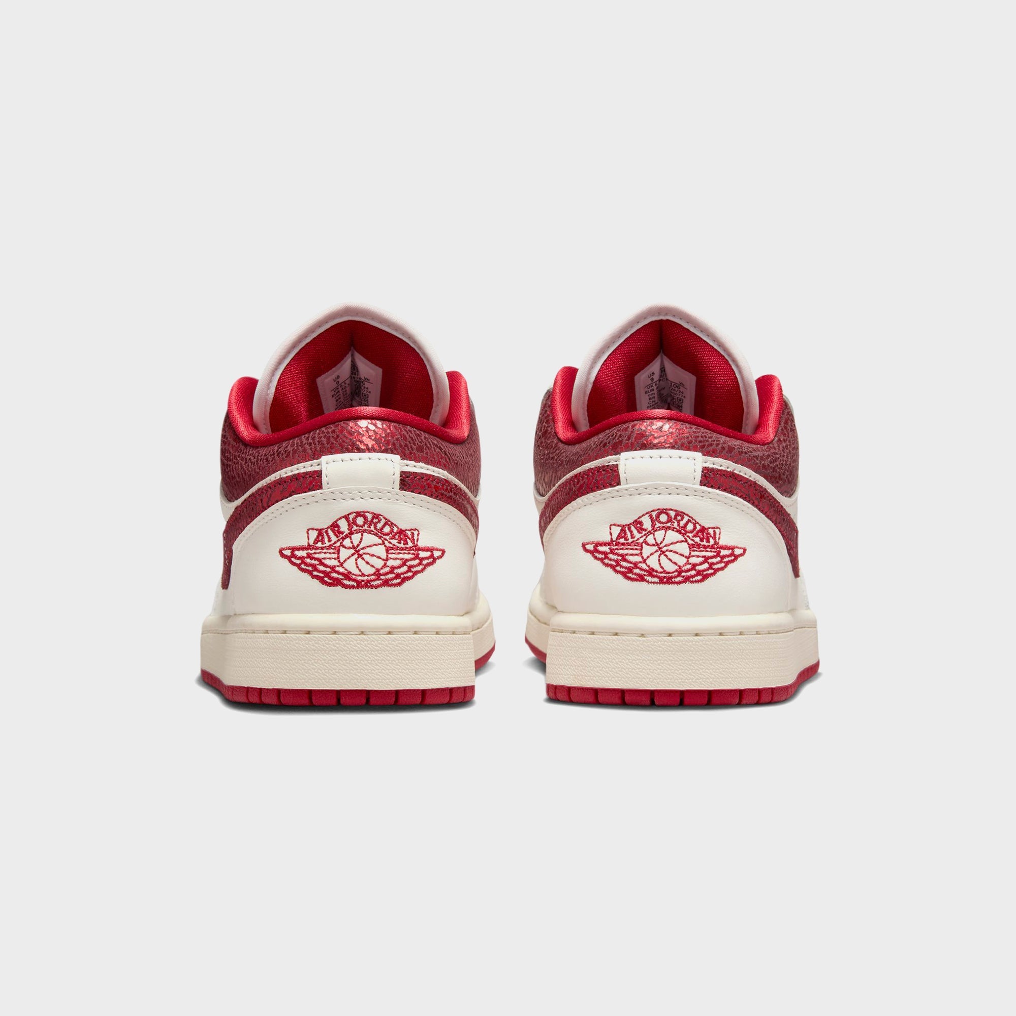 Nike Air Jordan 1 Low Se - Sail / Varsity Red / Team Red | Kith Sail / Varsity Red / Team Red