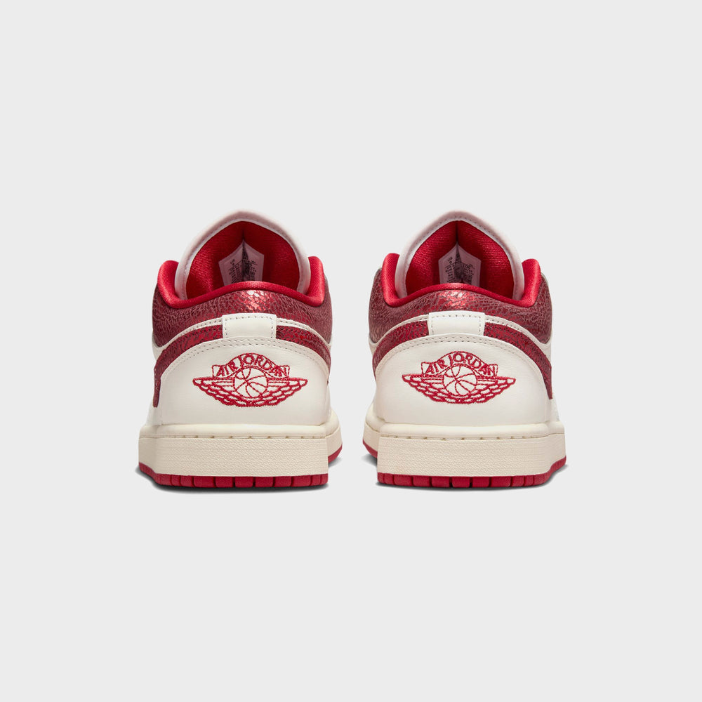 Nike Air Jordan 1 Low Se - Sail / Varsity Red / Team Red | Kith Sail / Varsity Red / Team Red