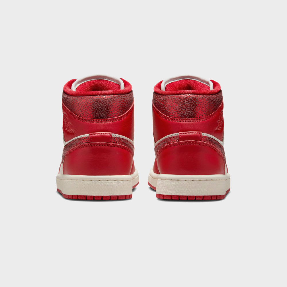 Nike Air Jordan 1 Mid - Sail / Team Red / Varsity Red | Kith Sail / Team Red / Varsity Red
