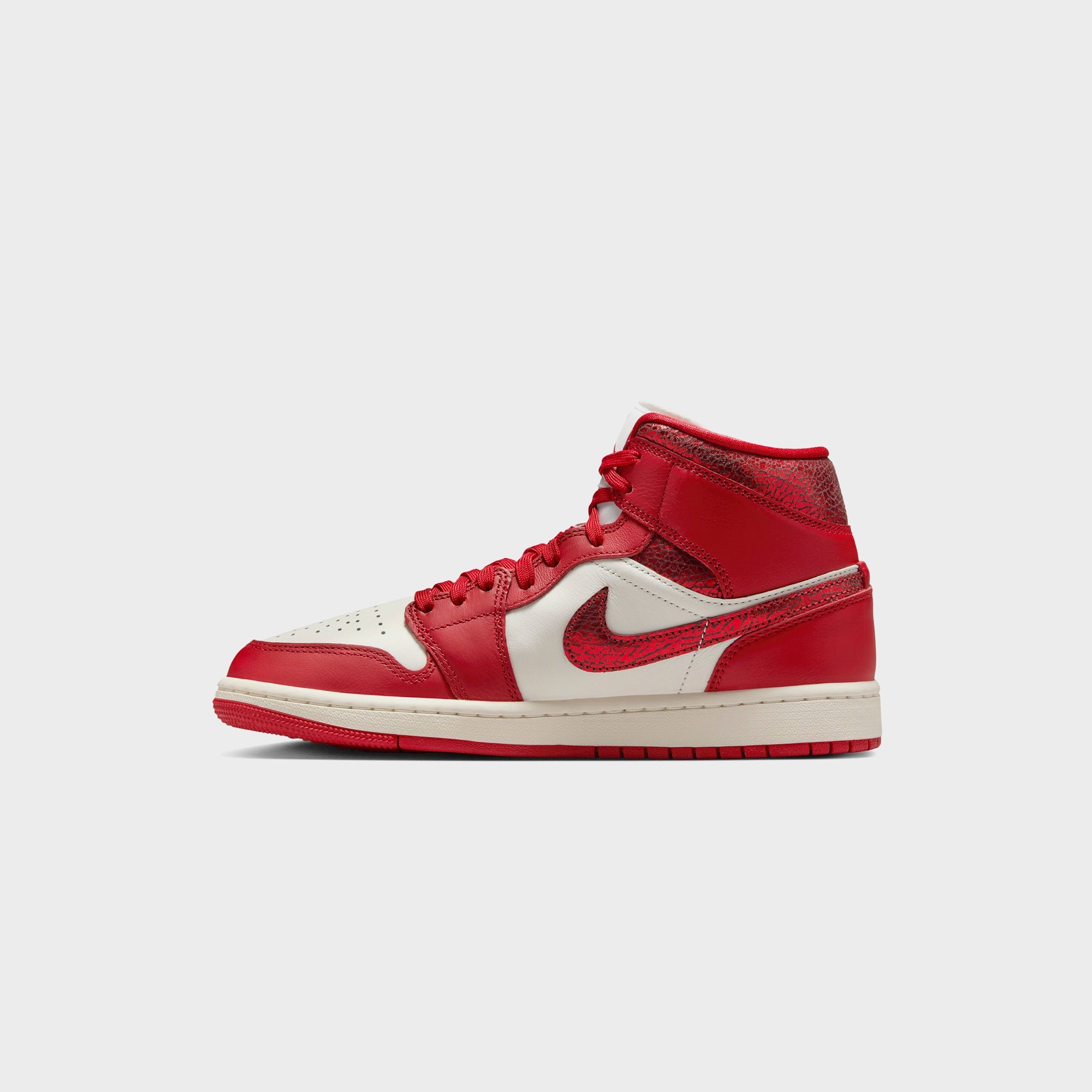 Nike Air Jordan 1 Mid - Sail / Team Red / Varsity Red | Kith Sail / Team Red / Varsity Red