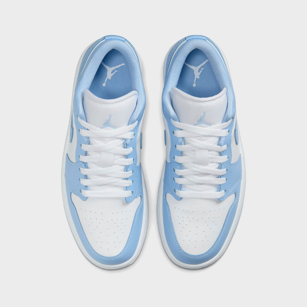 Nike Air Jordan 1 Low - White / Aluminum | Kith White / Aluminum