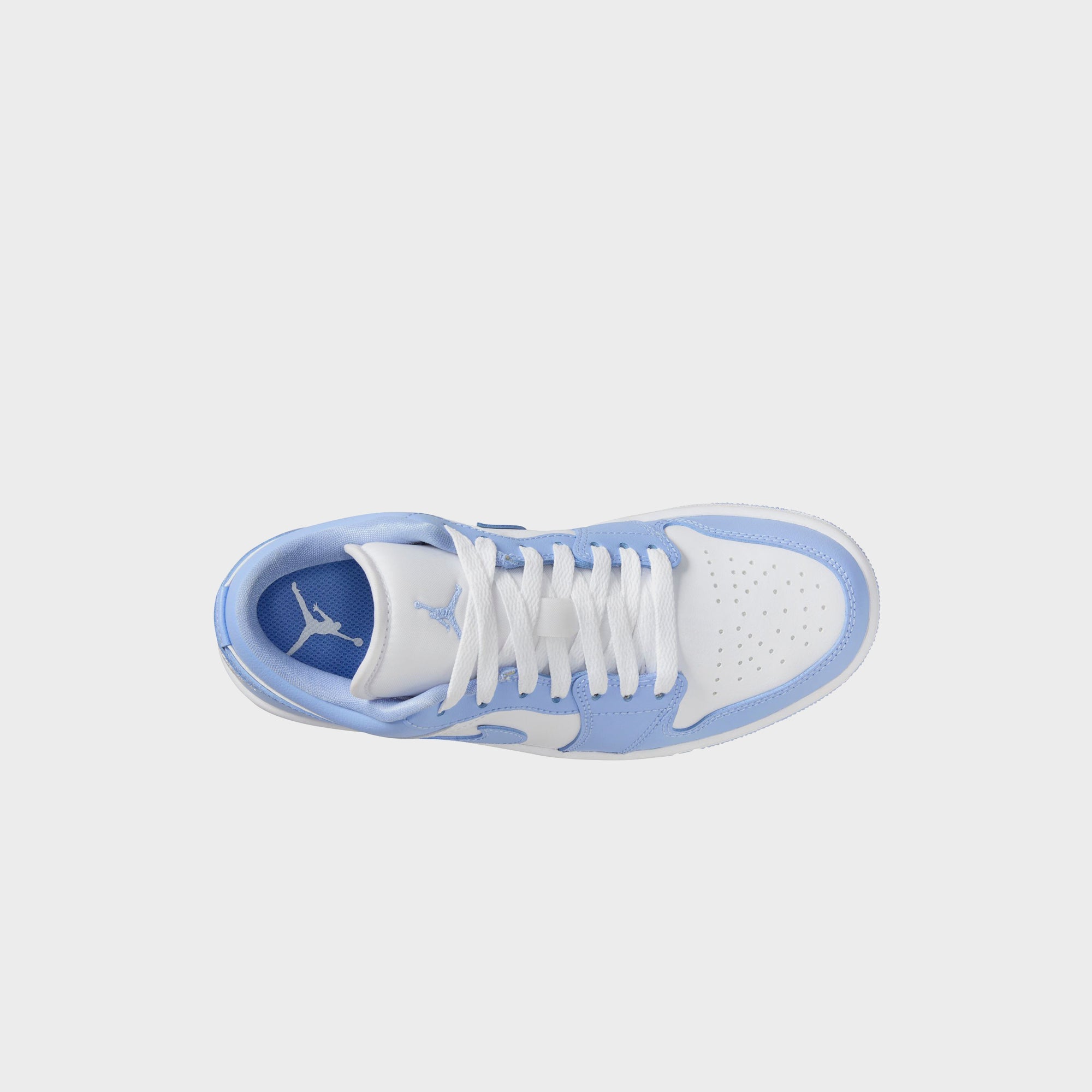 Nike Air Jordan 1 Low - White / Aluminum | Kith White / Aluminum