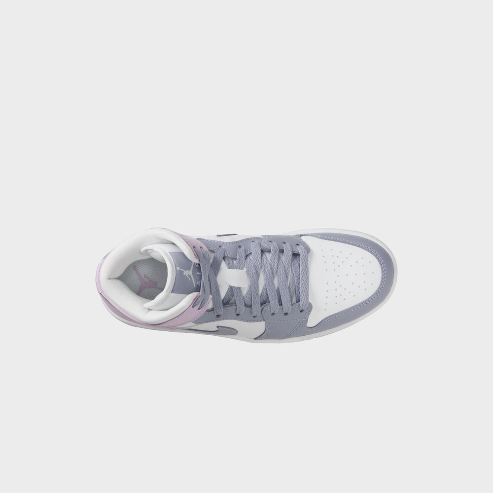Nike WMNS Air Jordan 1 Mid - Indigo Haze / Doll / White | Kith Indigo Haze / Doll / White