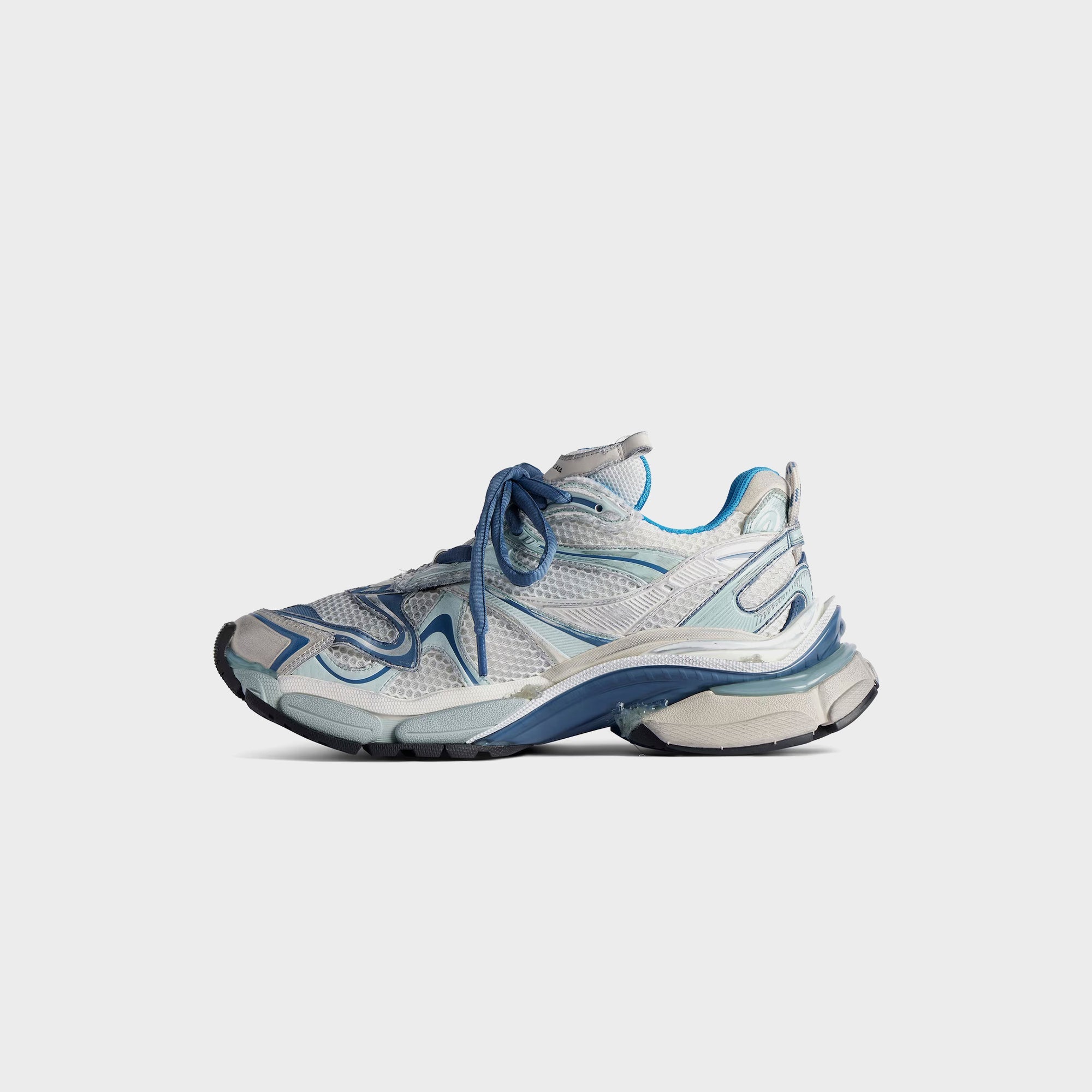 Balenciaga Runner 2 - White / Blue Mix / Beige | Kith White / Blue Mix / Beige