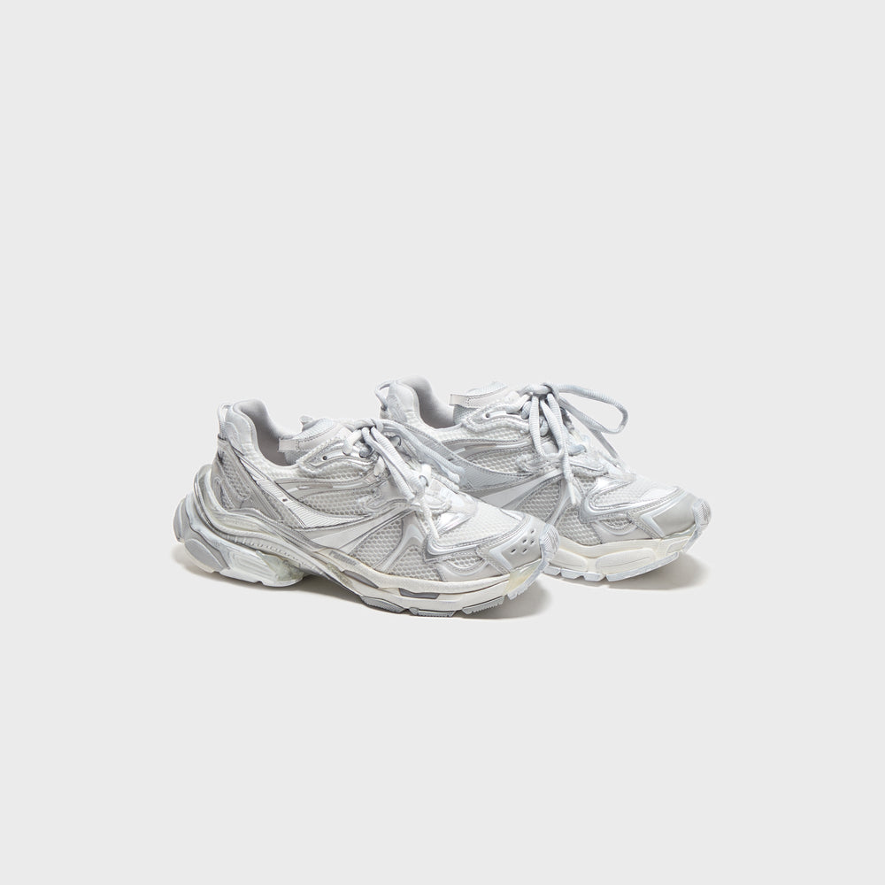 Balenciaga Runner 2 - White / Silver / Grey | Kith White / Silver / Grey