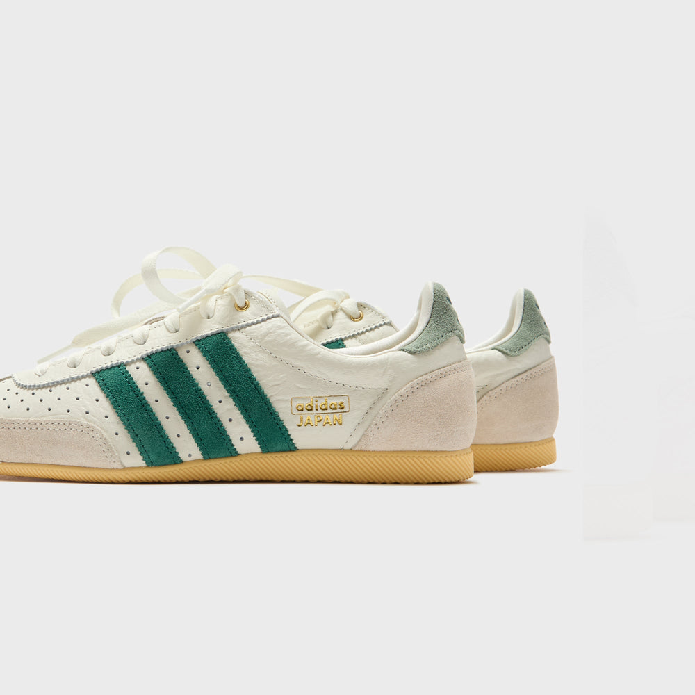 adidas WMNS Japan - Off White / Collegiate Green / Orange Tint | Kith Off White / Collegiate Green / Orange Tint