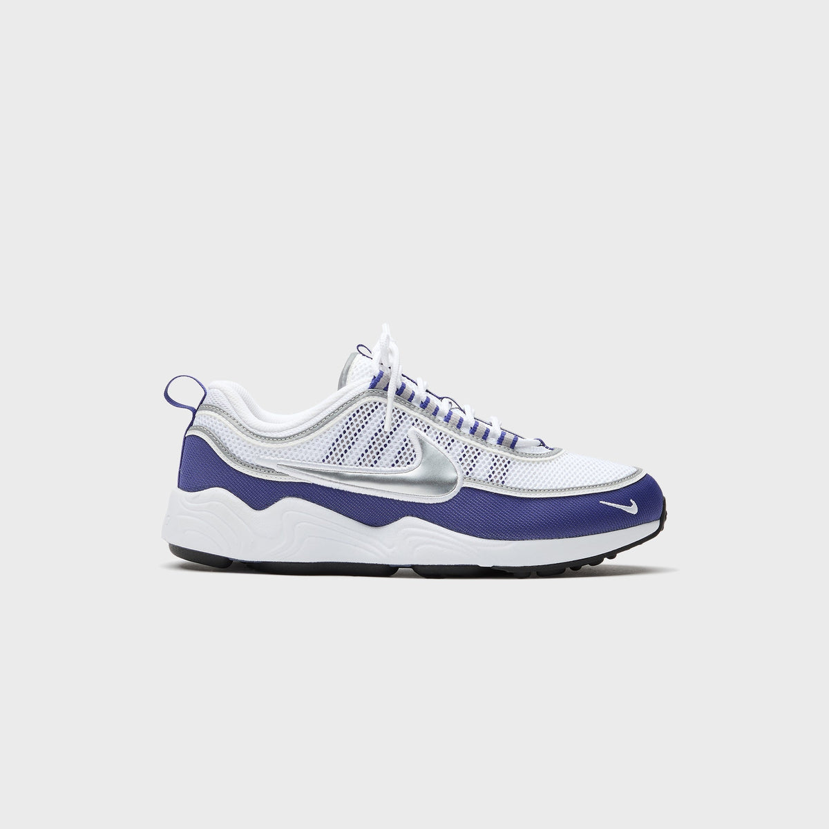 Nike Air Zoom Spiridon SP - White / Metallic Silver / Light Concord | Kith White / Metallic Silver / Light Concord