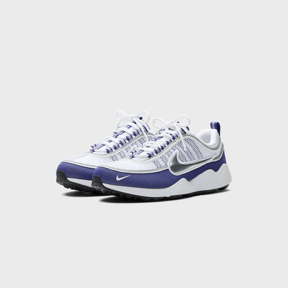 Nike Air Zoom Spiridon SP - White / Metallic Silver / Light Concord | Kith White / Metallic Silver / Light Concord
