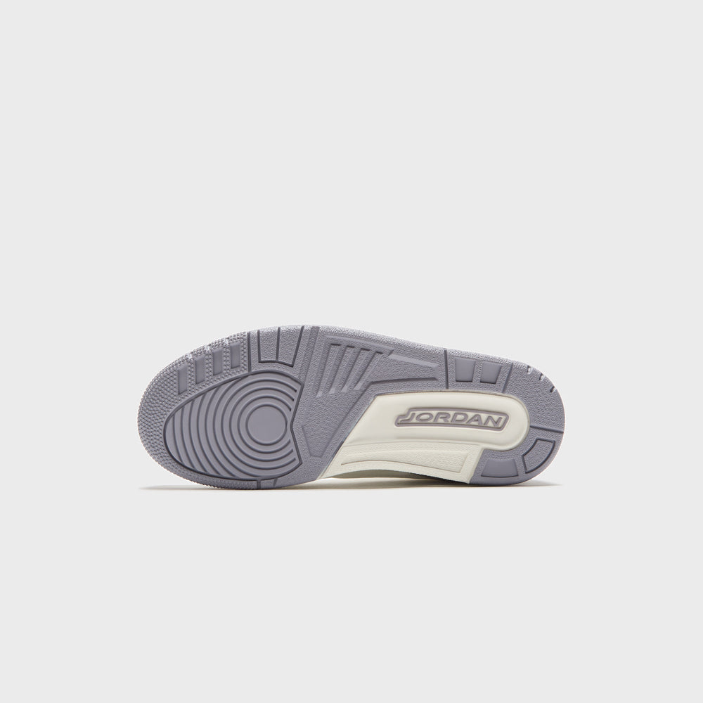 Nike WMNS Air Jordan 3 Retro - Sail / Cement Grey / Metallic Silver | Kith Sail / Cement Grey / Metallic Silver