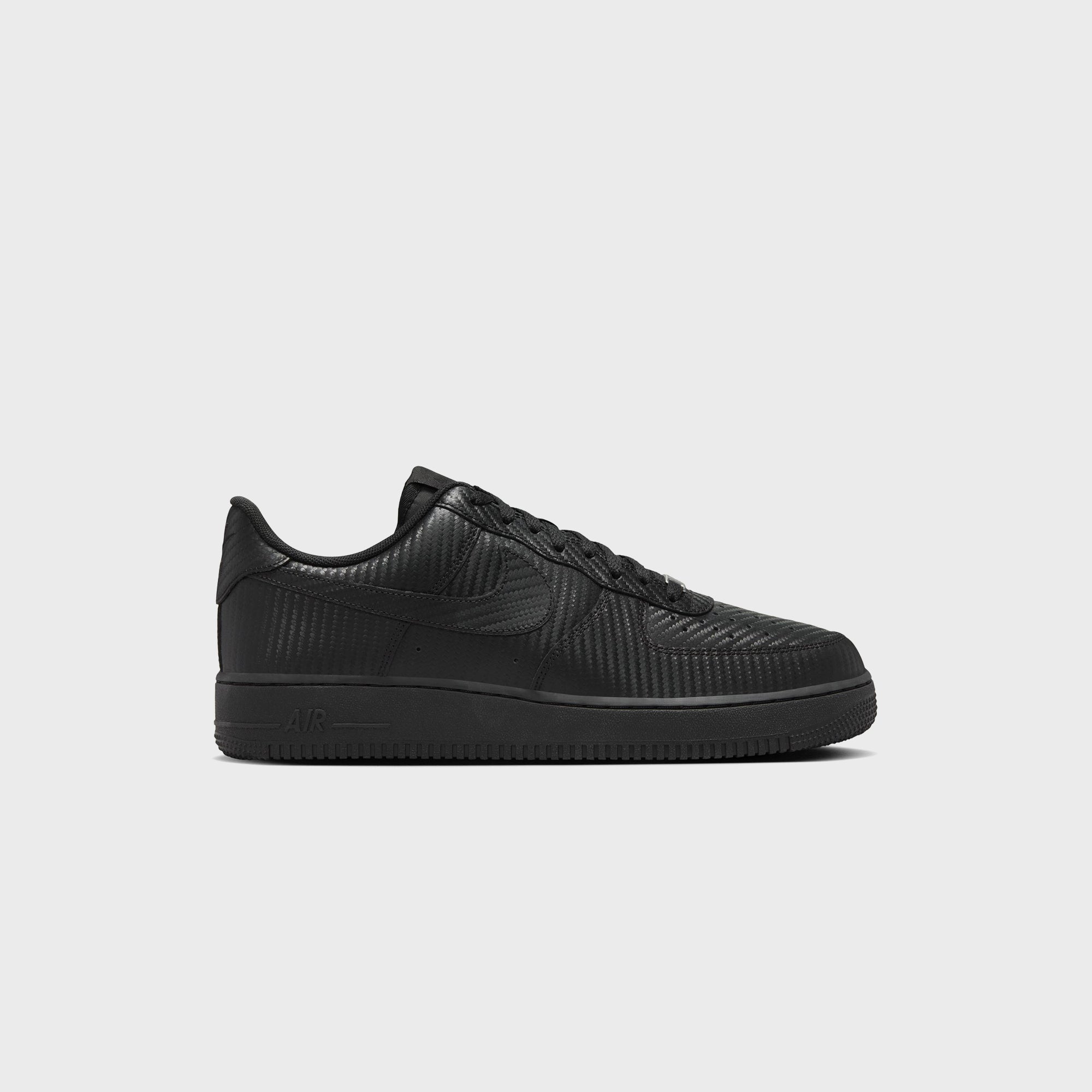 Nike Air Force 1 '07 LV8 - Carbon Fiber Black / Black | Kith Carbon Fiber Black / Black