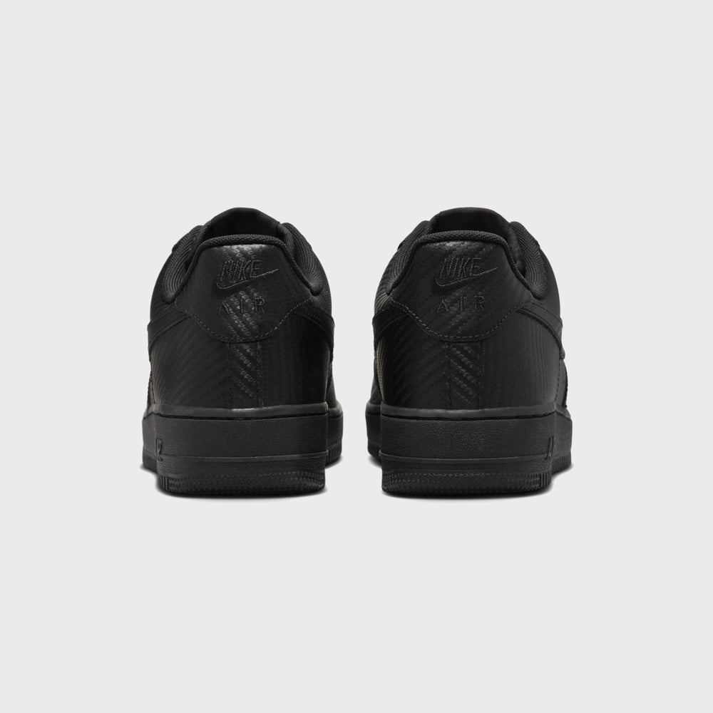 Nike Air Force 1 '07 LV8 - Carbon Fiber Black / Black | Kith Carbon Fiber Black / Black