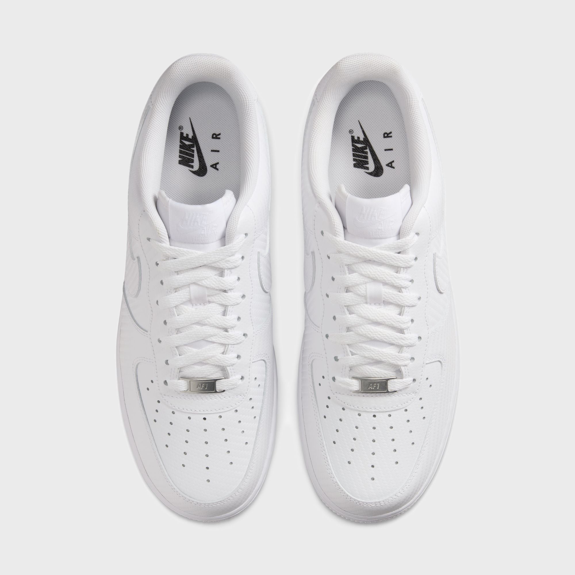 Nike Air Force 1 '07 LV8 - Carbon Fiber White / White | Kith Carbon Fiber White / White