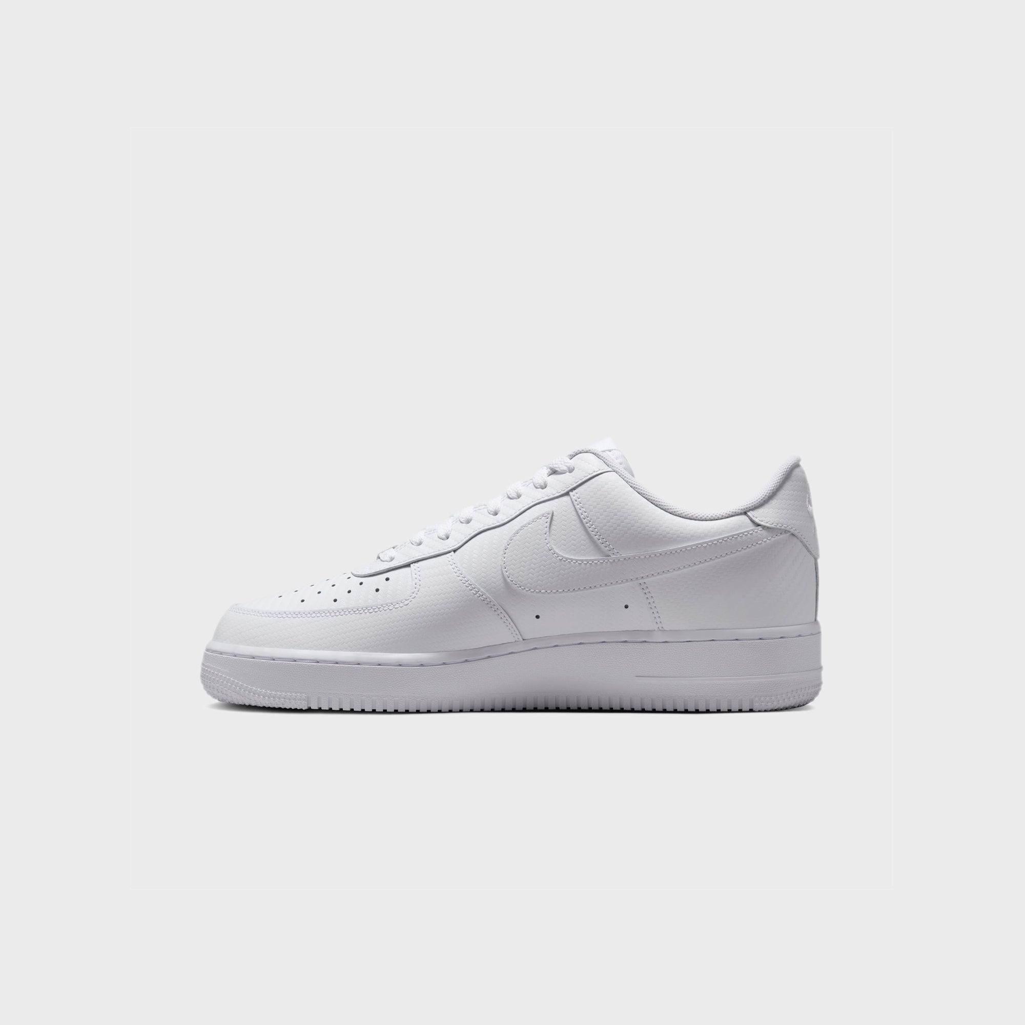 Nike Air Force 1 '07 LV8 - Carbon Fiber White / White | Kith Carbon Fiber White / White