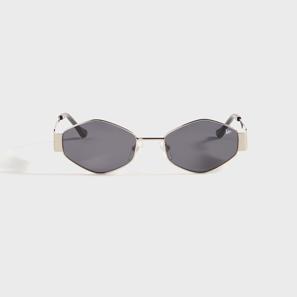 Vintage Frames Cypher 2 24KT - White Gold / Black | Kith White Gold / Black