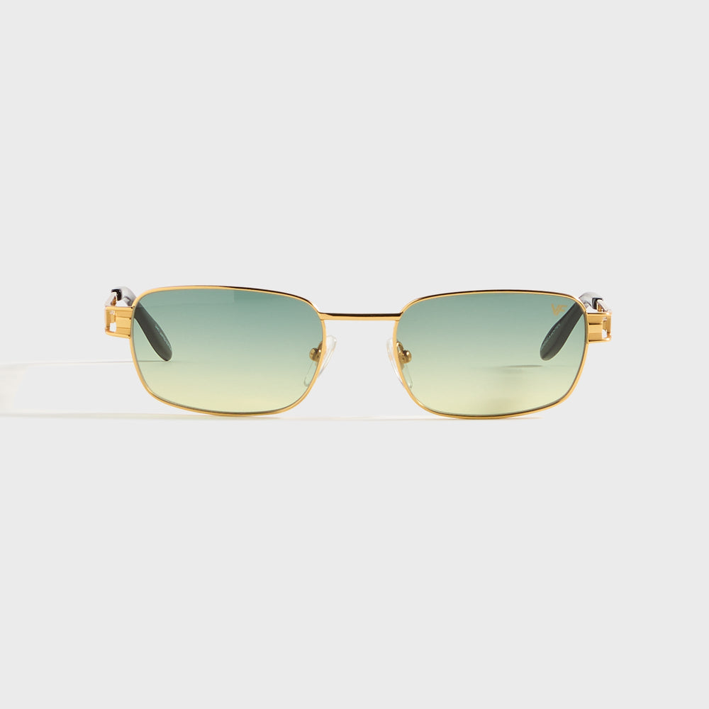 Vintage Frames Dime 24KT - Yellow Gold / Green Yellow Gradient | Kith Yellow Gold / Green Yellow Gradient