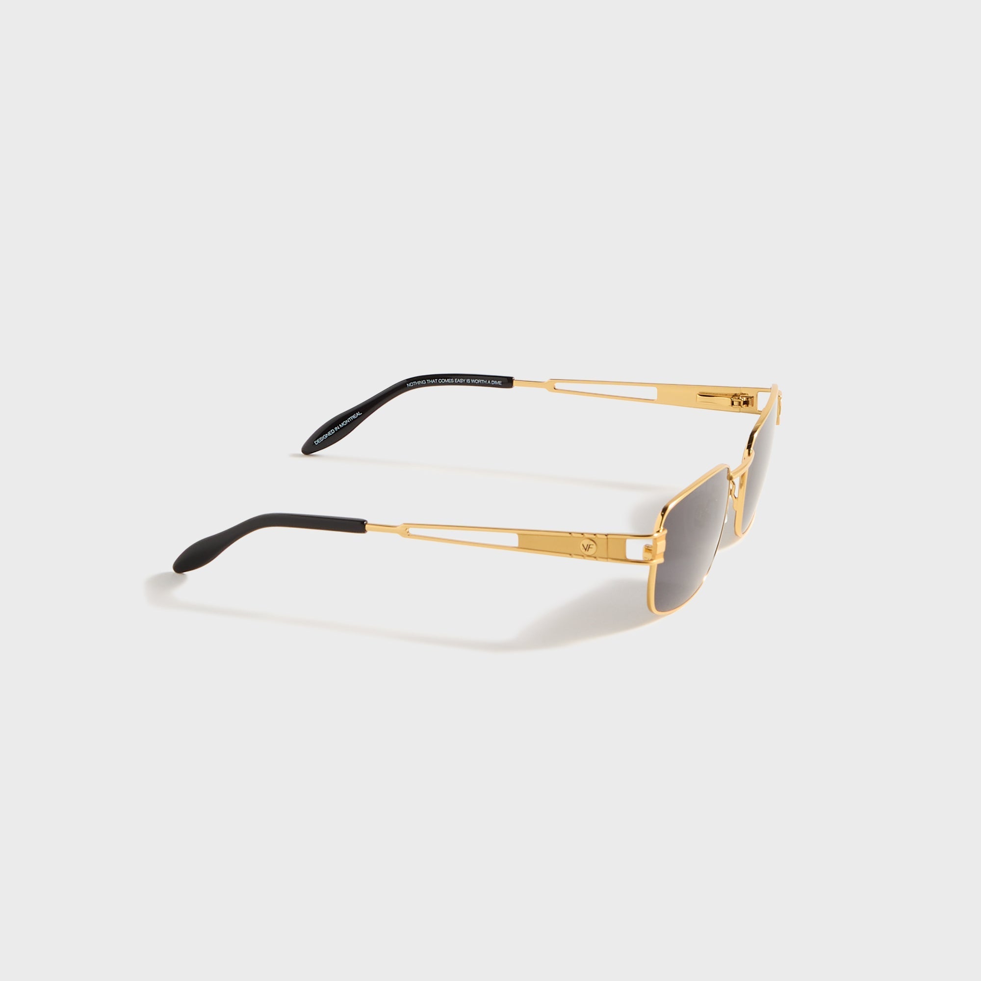 Vintage Frames Dime 24KT - Yellow Gold / Black | Kith Yellow Gold / Black