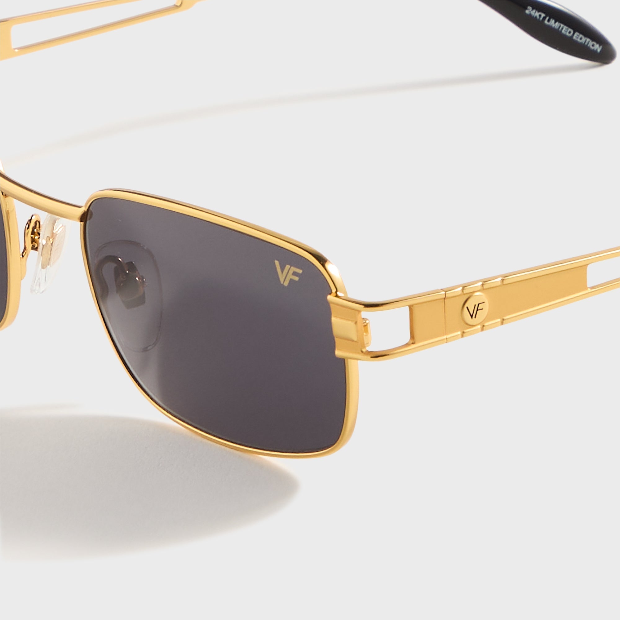 Vintage Frames Dime 24KT - Yellow Gold / Black | Kith Yellow Gold / Black