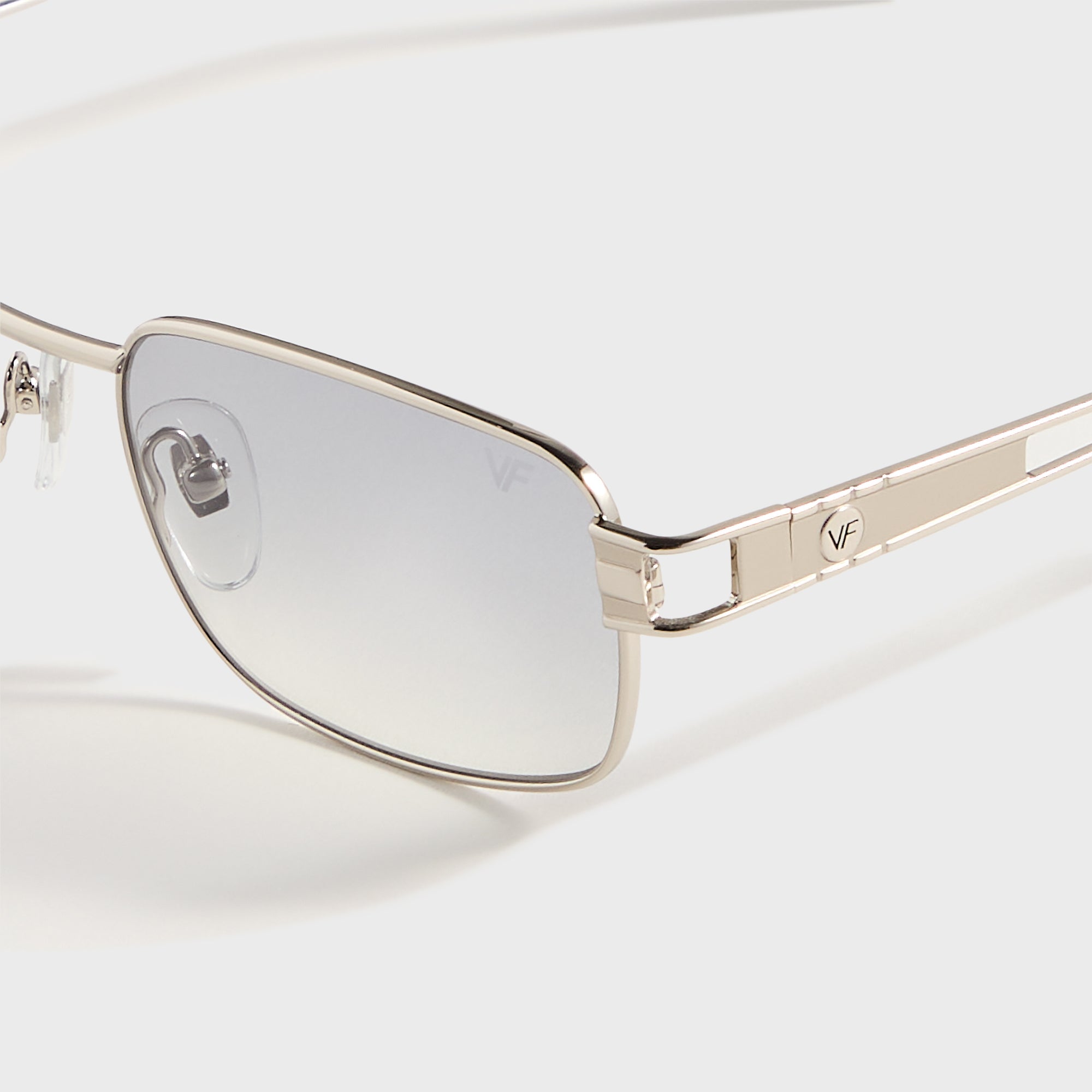 Vintage Frames Dime 24KT - White Gold / Charcoal Gradient | Kith White Gold / Charcoal Gradient