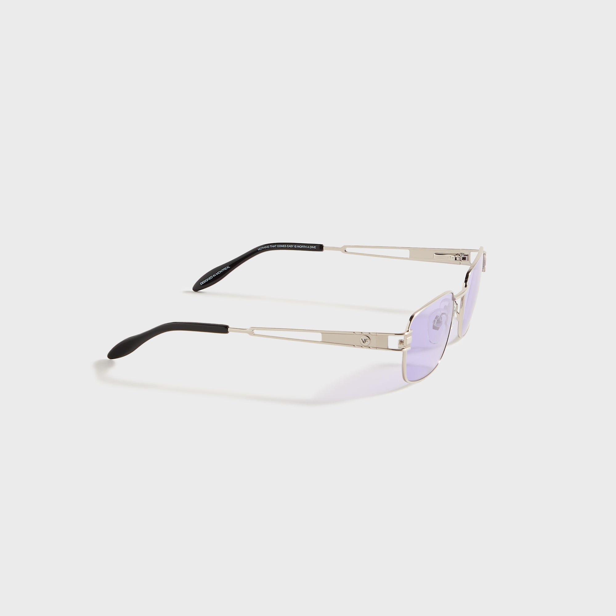 Vintage Frames Dime 24KT - White Gold / Deep Purple | Kith White Gold / Deep Purple