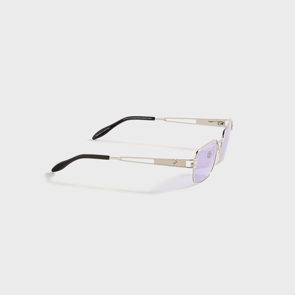Vintage Frames Dime 24KT - White Gold / Deep Purple | Kith White Gold / Deep Purple