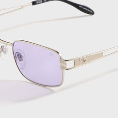 Vintage Frames Dime 24KT - White Gold / Deep Purple | Kith White Gold / Deep Purple
