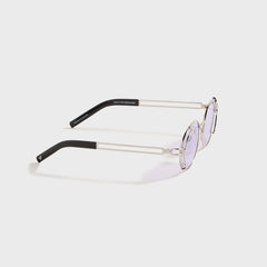 Vintage Frames Knowledge 24KT - White Gold / Deep Purple | Kith White Gold / Deep Purple