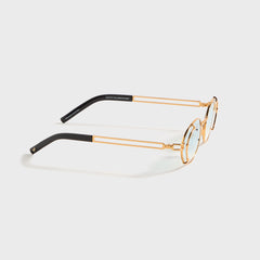 Vintage Frames Knowledge 24KT - Yellow Gold / Tiffany Blue | Kith Yellow Gold / Tiffany Blue